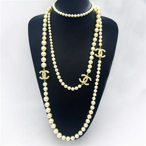 long chanel necklace price|chanel jewelry outlet.